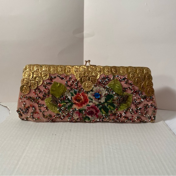 Original vintage 1940’s Jolles Rigina handmade clutch - Picture 9 of 10